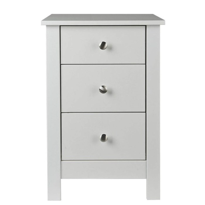 Furniture To Go Florence Bedside Table in White Furniture123