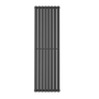 Anthracite Vertical Single Panel Radiator 1600 x 480mm - Margo