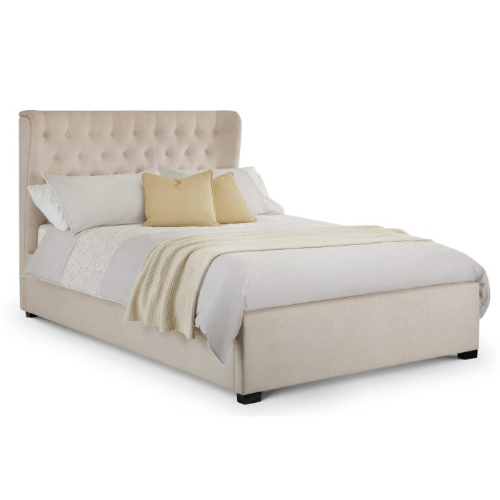 Julian Bowen Geneva Upholstered Kingsize Bed Furniture123