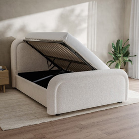 Double Ottoman Side Lift Beds