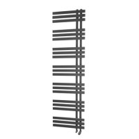 Towelrads Cobham Anthracite Heated Towel Rail Radiator - 1800 x 500mm Towelrads Cobham Anthracite Heated Towel Rail Radiator - 1800 x 500mm