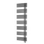 Towelrads Cobham Anthracite Heated Towel Rail Radiator - 1800 x 500mm