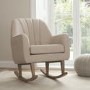 Beige Rocking Nursery Chair - Noah - Tutti Bambini