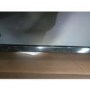 GRADE A2 - AmberGlo Mirrored Electric Wall Mounted Fire in Black - 60 Inch