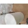 GRADE A2 - Table Lamp with Marble & Brass Base and Black Shade - Newby