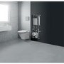 Wirquin Chrono WC Frame with Chrome Flush Plate