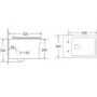 Wall Hung Toilet with Soft Close Seat Wall Hanging Frame Cistern and Black Flush Plate - Santiago