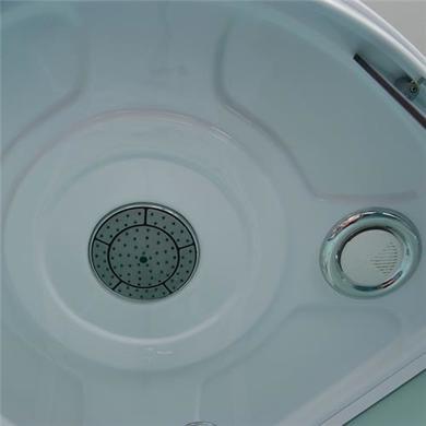 900mm Quadrant Hydromassage Shower Cabin with Tray - Aqualine