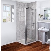 Bi Fold Door Shower Enclosure 900 x 900 mm - 6mm Glass - Aquafloe Range Bi Fold Door Shower Enclosure 900 x 900 mm - 6mm Glass - Aquafloe Range