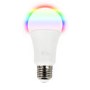 electriQ Smart Lighting Colour Wifi Bulb with E27 screw ending - Alexa & Google Home compatible - 3 Pack