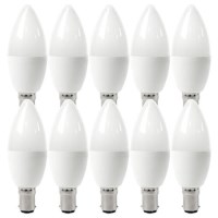 electriQ Smart dimmable colour Wifi Bulb with B15 bayonet ending - Alexa & Google Home compatible - 10 Pack electriQ Smart dimmable colour Wifi Bulb with B15 bayonet ending - Alexa & Google Home compatible - 10 Pack