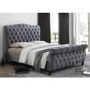 Birlea Colorado Upholstered Grey Kingsize Bed