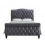 Birlea Colorado Upholstered Grey Kingsize Bed
