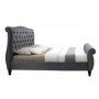 Birlea Colorado Upholstered Grey Kingsize Bed