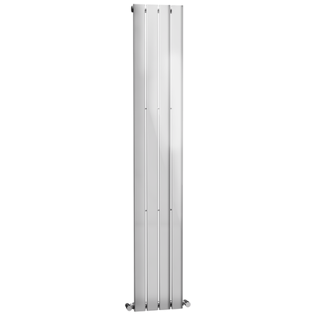 Vertical Panel Chrome Radiator - 1800 x 300mm