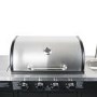 The Texas Outdoor Elite 4 Burner Gas BBQ Kitchen in Black