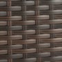 electriQ Pyramid Flame Tower Outdoor Gas Patio Heater - Brown Rattan