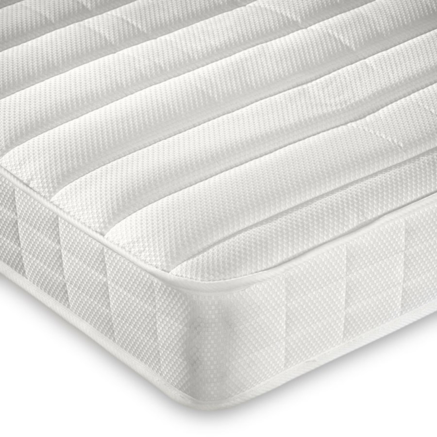 Small Double Open Coil Spring Quilted Mattress - Ethan