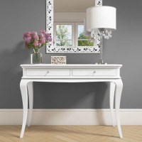 GRADE A1 - Florentine French Style Dressing Table in White GRADE A1 - Florentine French Style Dressing Table in White