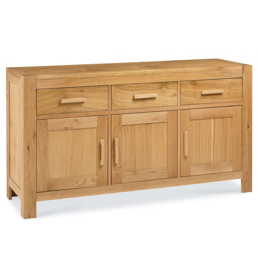 Bentley Designs Lyon Oak Large Sideboard