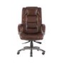 Alphason Designs Northland Brown Leather Faced Executive Chair