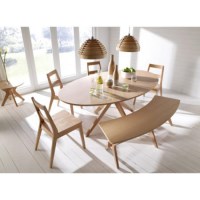 LPD Malmo White Oak Dining Table LPD Malmo White Oak Dining Table