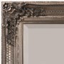 Full Length Leaner Mirror in Silver - Caspian House