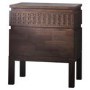 Caspian House Retreat Solid 2 Drawer Bedside Table