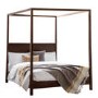 King Size Four Poster Bed Frame in Mango Wood - Retreat - Caspian House