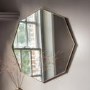 Bowie Octagon Mirror Champagne Caspain House