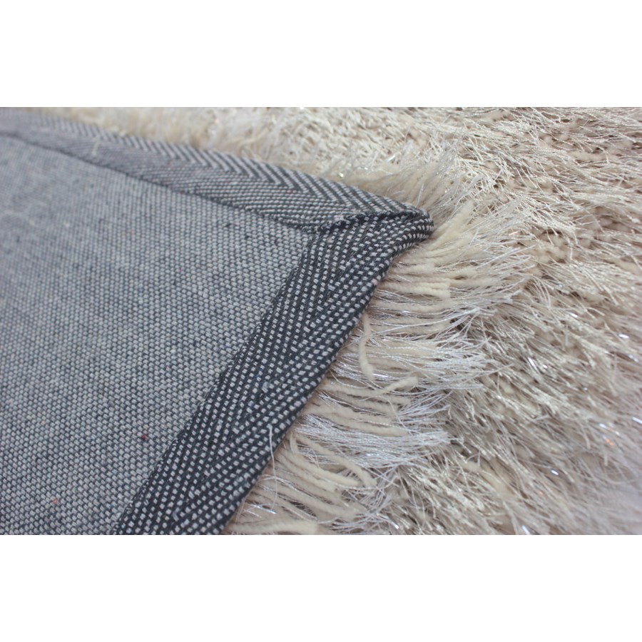 Dazzle Natural Rug with Sparkles 160x230cm - Flair