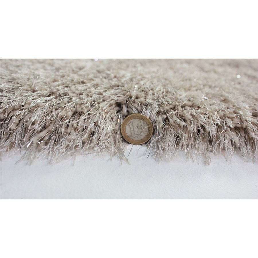 Dazzle Natural Rug with Sparkles 160x230cm - Flair