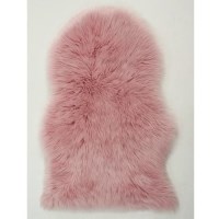 Pink Faux Sheepskin Rug 60x90cm - Flair Pink Faux Sheepskin Rug 60x90cm - Flair