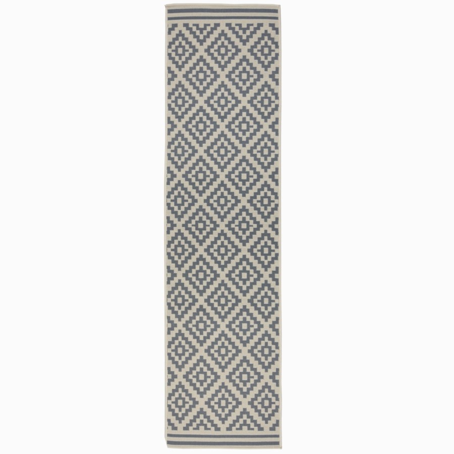 Moretti Beige and Anthracite Runner Rug - 60 x 230 cm - Flair