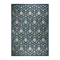 Piatto Oro Blue Indoor/Outdoor Rug - 120 x 170 cm - Flair Piatto Oro Blue Indoor/Outdoor Rug - 120 x 170 cm - Flair
