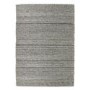 Wool Chunky Knit Grey Rug - 230 x 160 cm - Ripley
