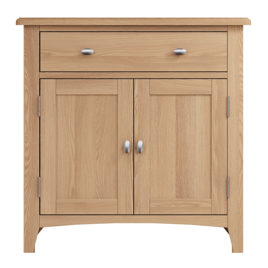 Bourton Solid Oak Sideboard with Double Doors