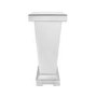 Silver Mirrored Large Lamp Stand - Anais