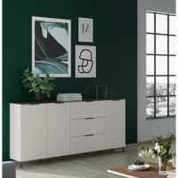 Extra Large White Sideboard with 3 Cupboards & 3 Drawers Extra Large White Sideboard with 3 Cupboards & 3 Drawers