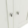Bourton 3 Door Sideboard in Cream and Light Oak