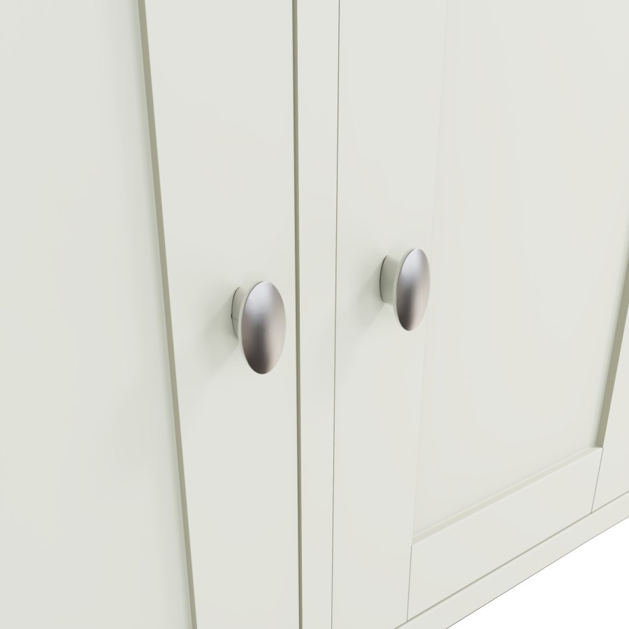 Bourton 3 Door Sideboard in Cream and Light Oak