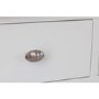 Bourton 3 Drawer 6 Basket Storage Unit in Cream and Light Oak