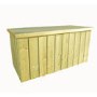 Shire Pressure Treated Planed Log Storage Box - 4 x 2ft