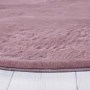 Ripley Lustrous Faux Fur Rug Mink Pink - 170x120cm