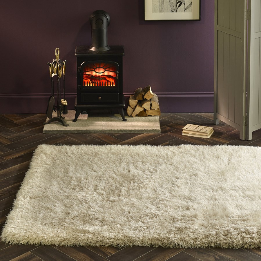 Shaggy Cream Rug - 230 x 160 cm - Extravagance - Ripley