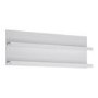 Matte White Wide Wall Shelf - Fribo