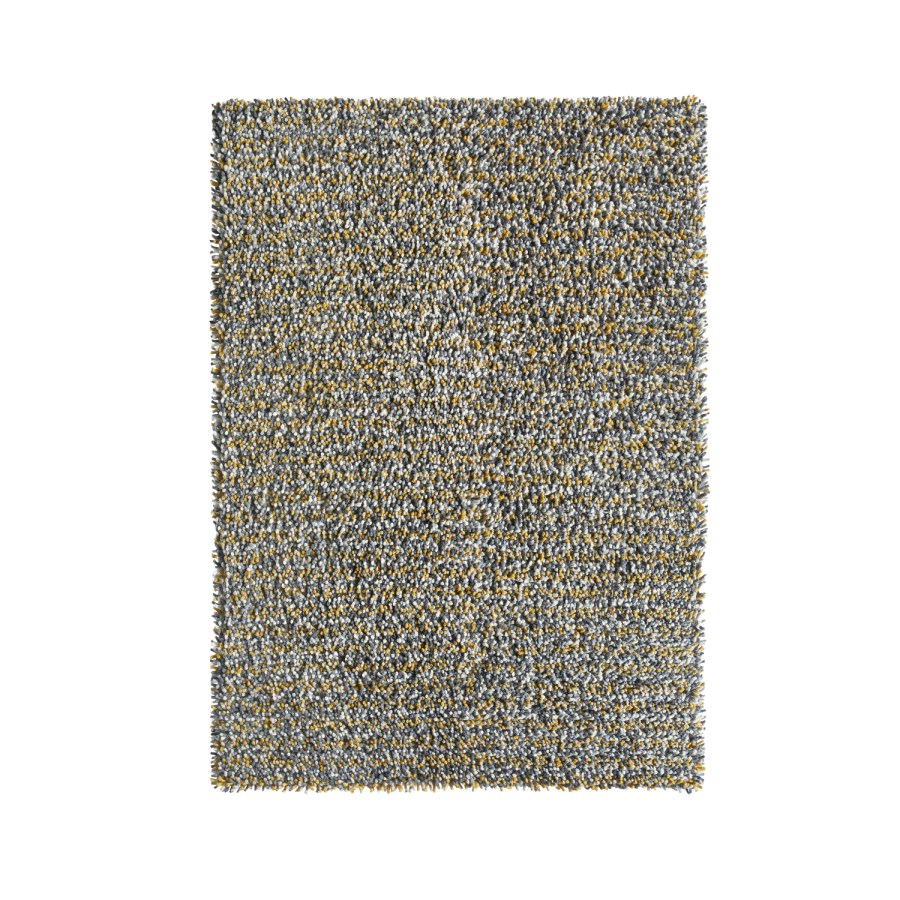 Shaggy Ochre Rug - 230 x 160 cm - Rocks - Ripley