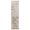FOL104217 Beige Runner Rug with Marble Effect - 240 x 66 cm - Aurora