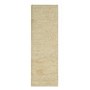 Beige Jute Runner Rug - 200 x 66 cm - Soumak