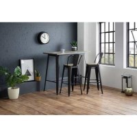Solid Wood Bar Table and Stools Set - Seats 2 - Grafton Solid Wood Bar Table and Stools Set - Seats 2 - Grafton